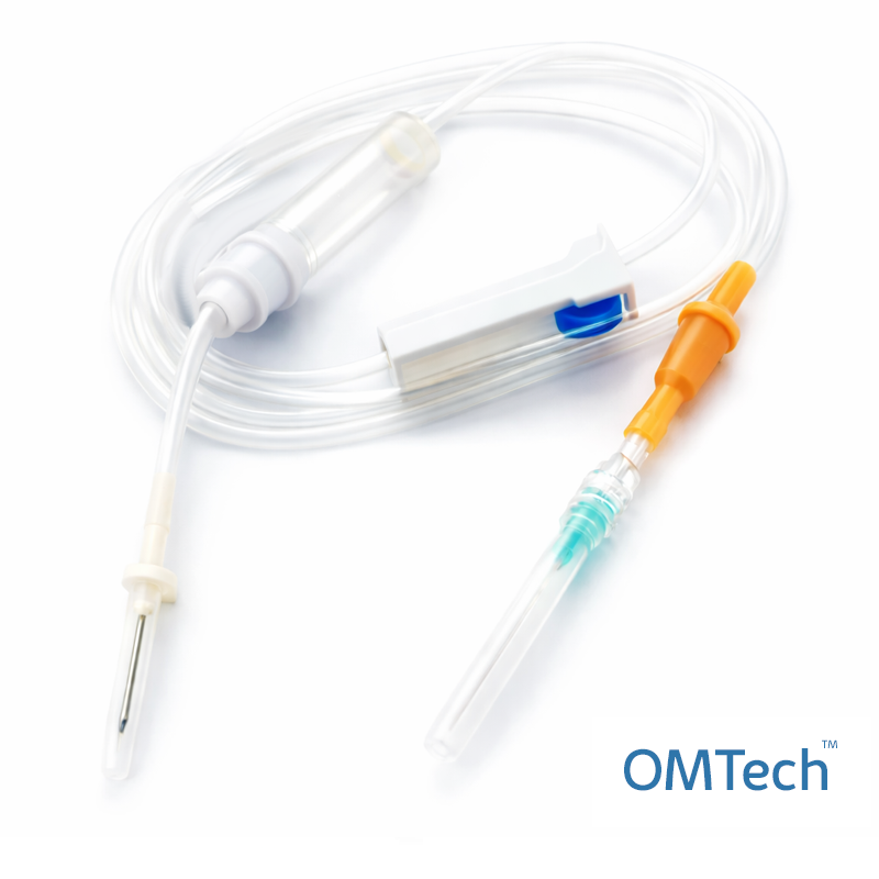 Система для вливання інфузійних розчинів, одноразова, стерильна OMTech™ модель IS-Va-3